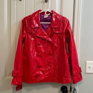 Nori Brand Red rain jacket